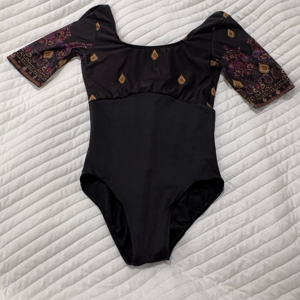 Ainsliewear Black Leotard